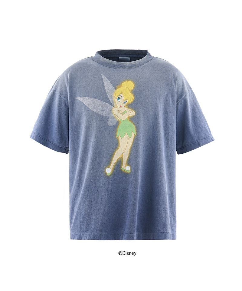 セントマイケル26SS新作DisneyコラボTINKER BELL TシャツXL SAINT MICHAEL＞DSN_SS T-SHIRT/TINKER BELL/NAVY | MAKES ONLINE STORE