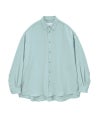 ＜Graphpaper＞Satin Oversized Regular Collar Shirt