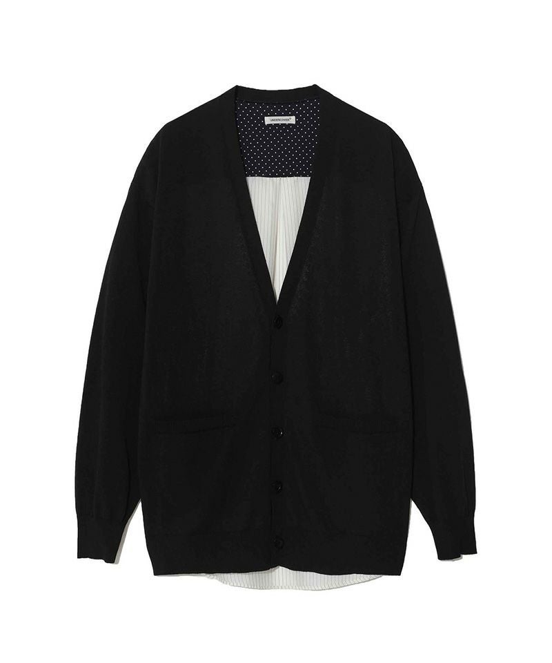 UNDERCOVER＞シャツ切り替え CARDIGAN | MAKES ONLINE STORE