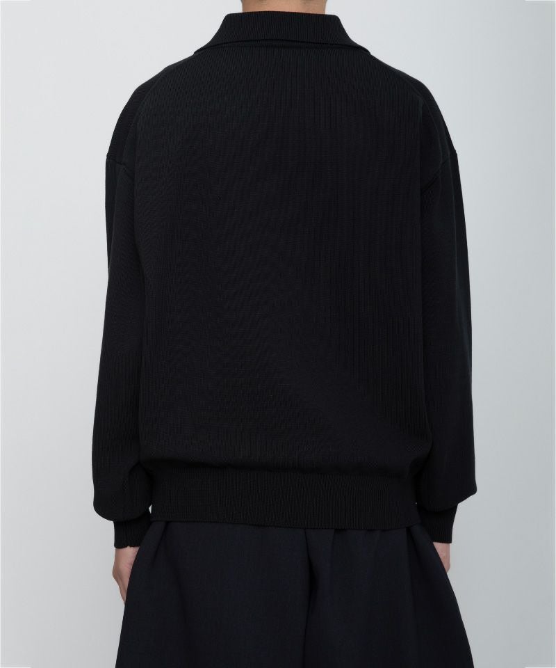 RAINMAKER＞HEAVY KNIT POLO SWEATER | MAKES ONLINE STORE