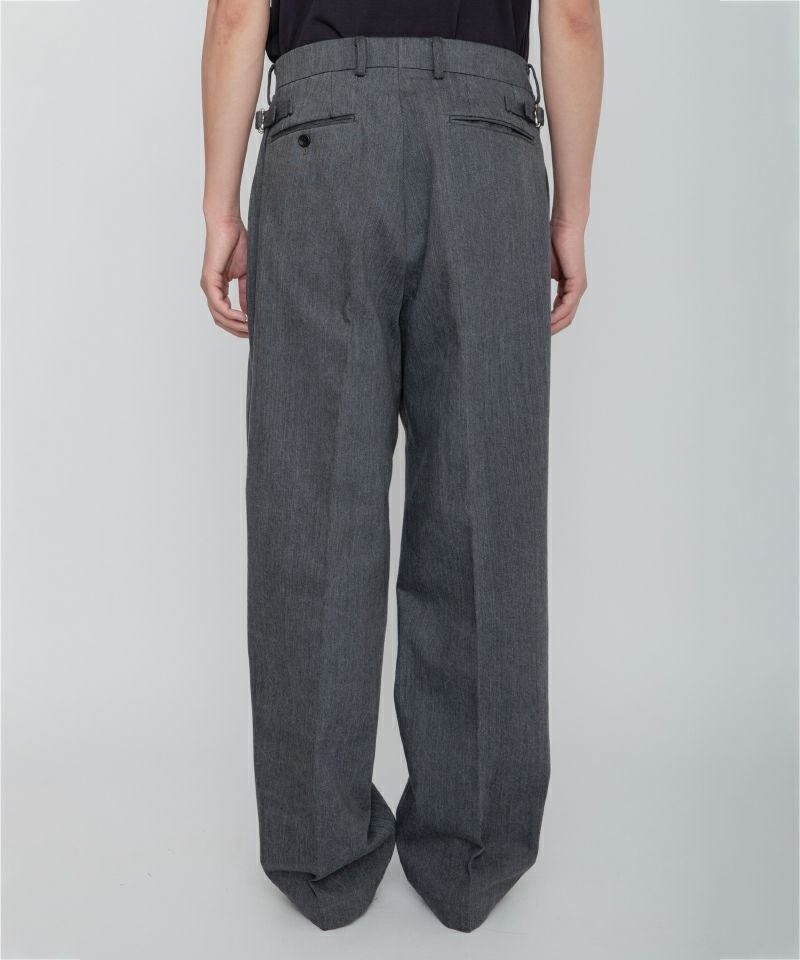 RAINMAKER＞WIDE TROUSERS | MAKES ONLINE STORE