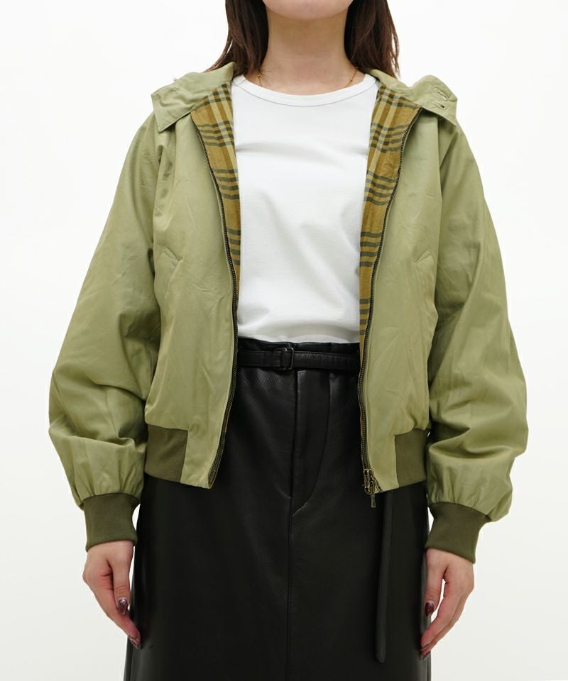 blurhms＞Cotton Gabardine Harrington Jacket | MAKES ONLINE STORE