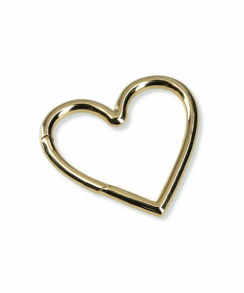 BASICKS＞Gold Plating Heart Carbiner | MAKES ONLINE STORE