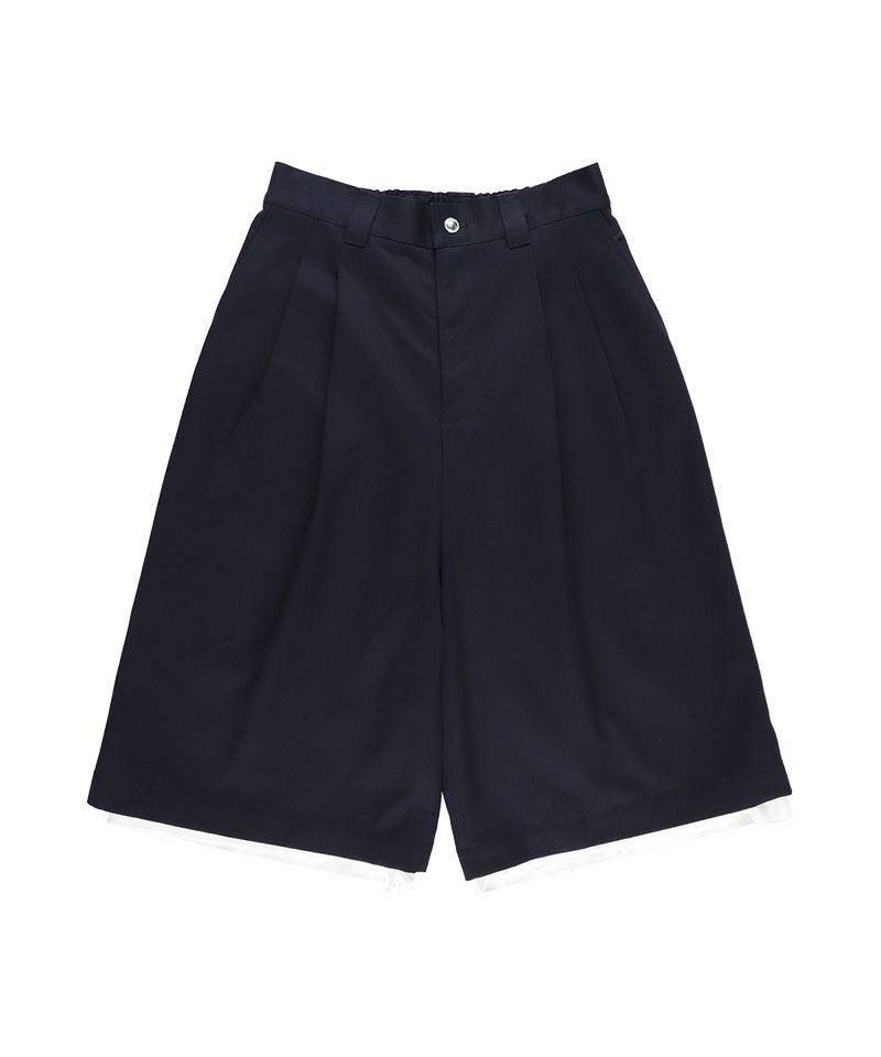 sulvam＞デニムイージーハーフパンツ | MAKES ONLINE STORE