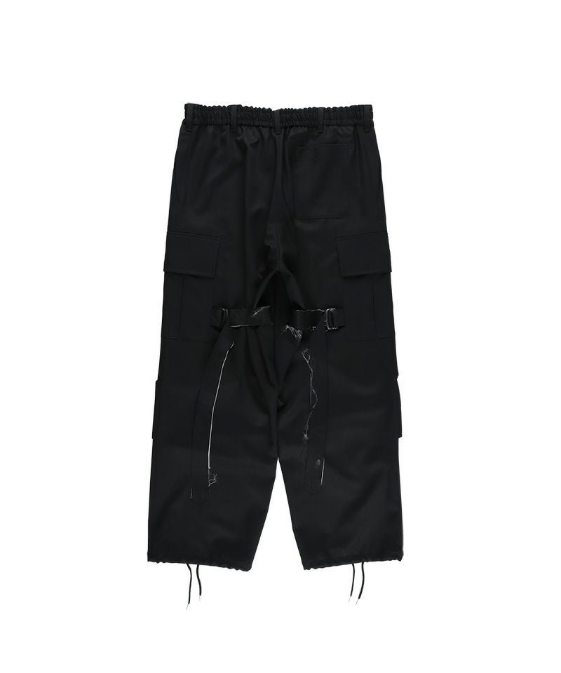 sulvam＞ギャバジンカーゴボンテージパンツ | MAKES ONLINE STORE