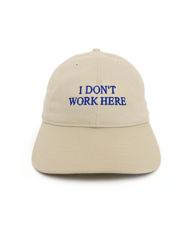 IDEA SORRY I DON'T WORK HERE イデア IDEA SORRY I DON'T WORK HERE HAT | SIDWHH-BHBE | AFEW STORE