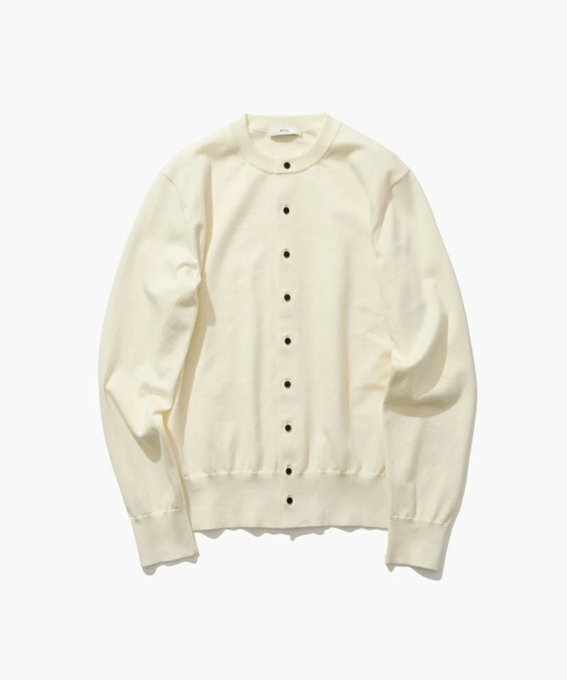 <極美品>今期AW ATON エイトン LINEN WOOL SHIRT ATON ／ エイトン | MAKES ONLINE STORE