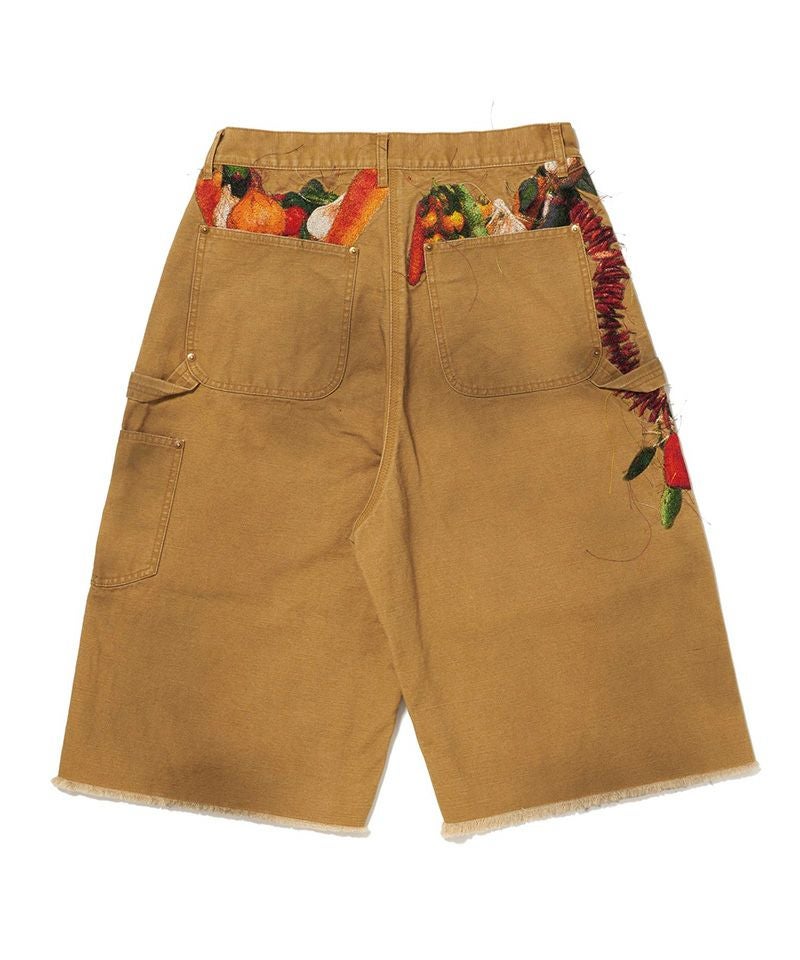 doublet＞VEGETABLE EMBROIDERY CUT-OFF PANTS | MAKES ONLINE STORE