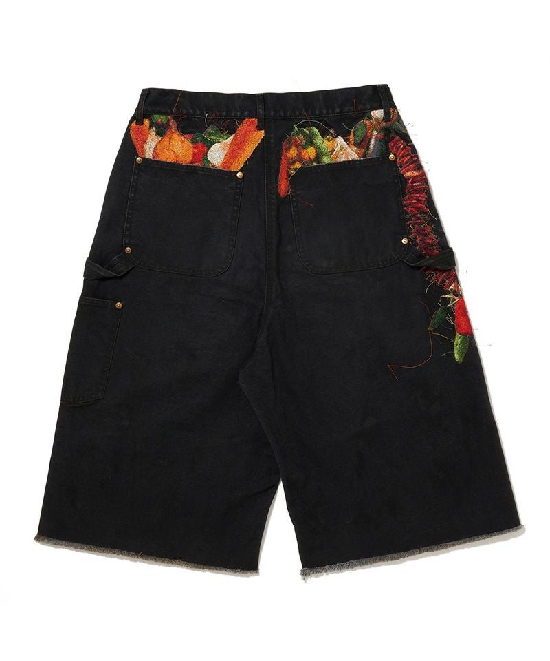 doublet＞VEGETABLE EMBROIDERY CUT-OFF PANTS | MAKES ONLINE STORE