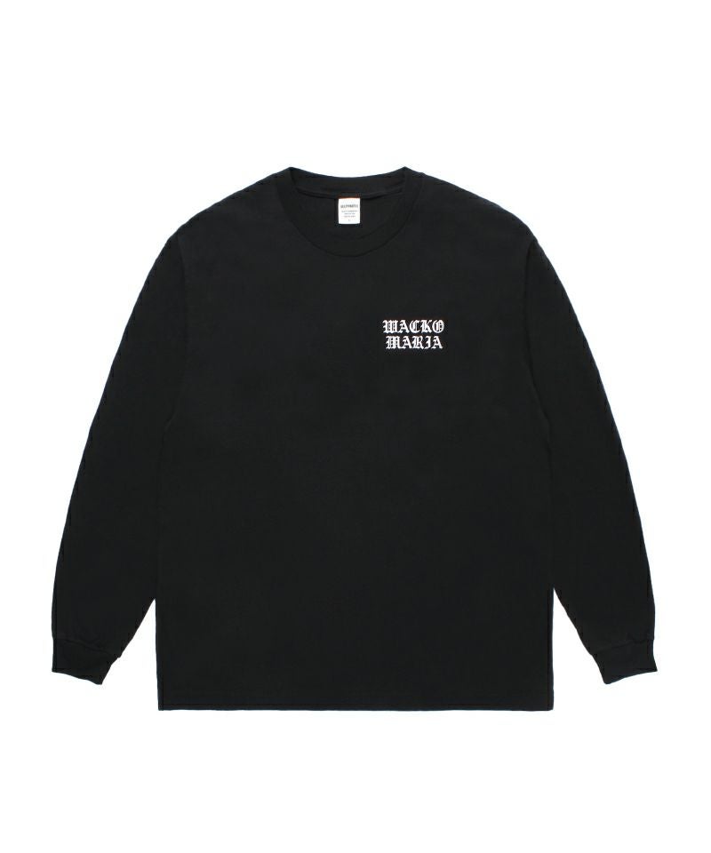 WACKO MARIA＞WASHED HEAVY WEIGHT CREW NECK LONG SLEEVE T-SHRT