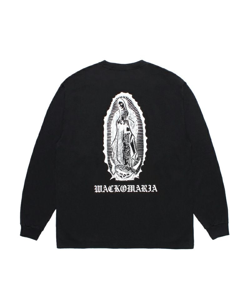 WACKO MARIA＞WASHED HEAVY WEIGHT CREW NECK LONG SLEEVE T-SHRT