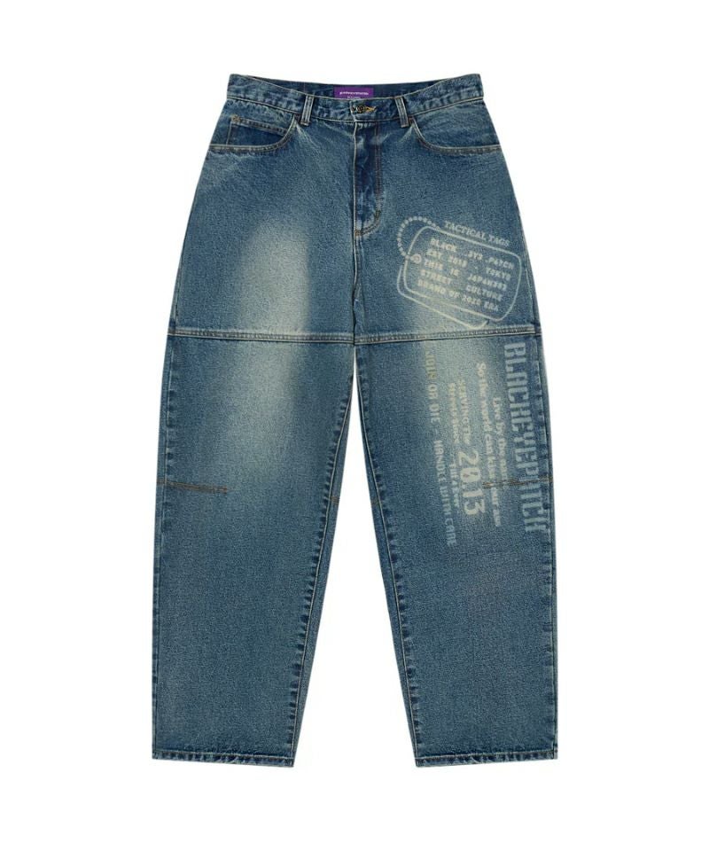 BlackEyePatch＞DOGTAG EXTRA BAGGY JEANS | MAKES ONLINE STORE