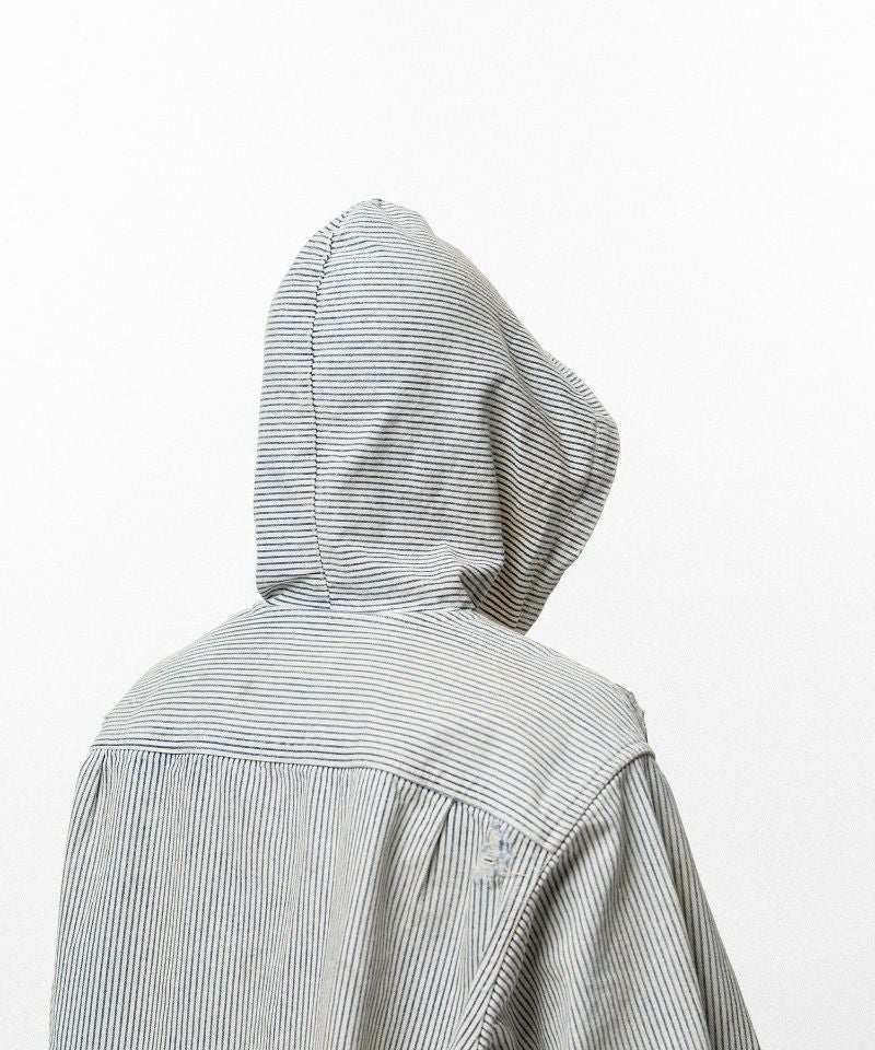トップス KAMIYA Hooded Hickory Shirt KAMIYA＞Hooded Hickory Shirt | MAKES ONLINE STORE