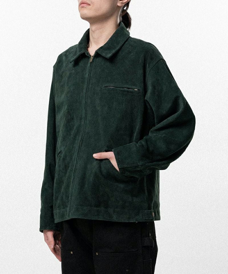 KAMIYA＞Distressed Suede Work Jacket | MAKES ONLINE STORE