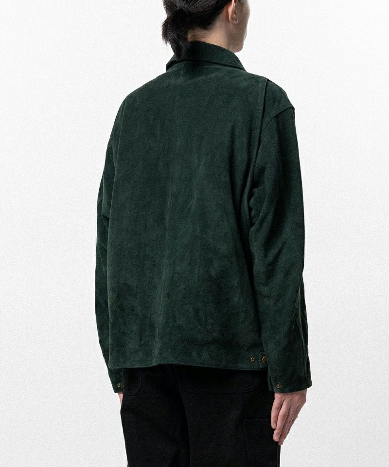 KAMIYA＞Distressed Suede Work Jacket | MAKES ONLINE STORE