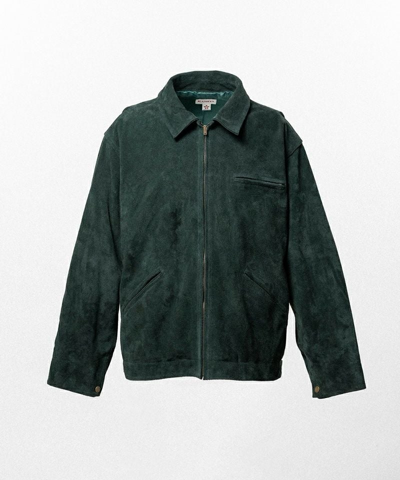 KAMIYA＞Distressed Suede Work Jacket | MAKES ONLINE STORE