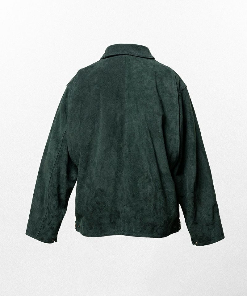 KAMIYA＞Distressed Suede Work Jacket | MAKES ONLINE STORE