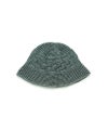 ＜KIJIMA TAKAYUKI＞POLY KNIT BUCKET HAT (CHECKERBOAD) (MKNY261103)