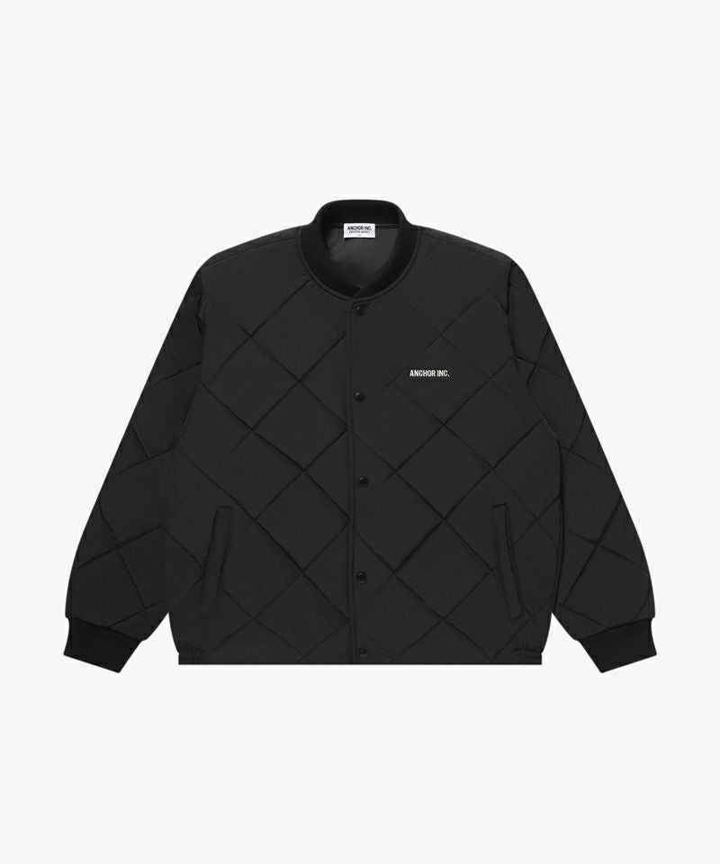 BOLD LOGO QUILTED JACKET