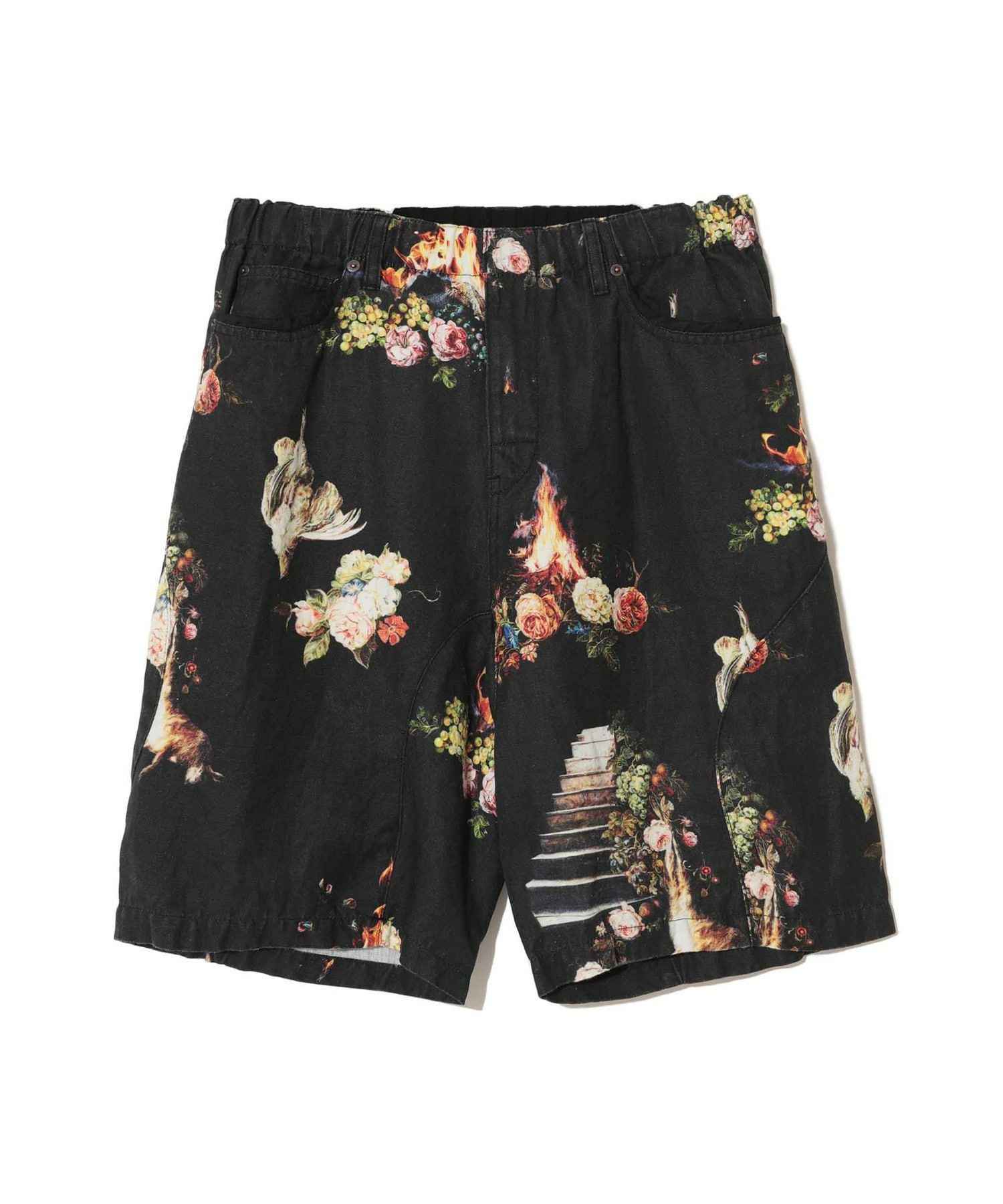 UNDERCOVER＞EMMA総柄リネンイージー5PKショーツ | MAKES ONLINE STORE