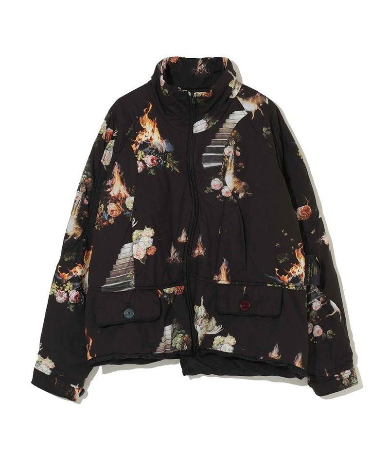 UNDERCOVER＞EMMA 総柄コットン中綿入りブルゾン | MAKES ONLINE STORE