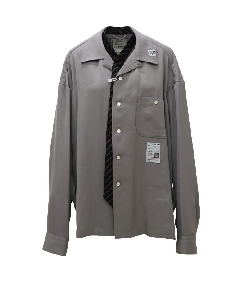 ＜MAISON MIHARAYASUHIRO＞ATTACED TIE L/S SHIRTS