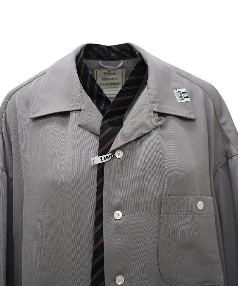 MAISON MIHARAYASUHIRO＞ATTACED TIE L/S SHIRTS | MAKES ONLINE STORE