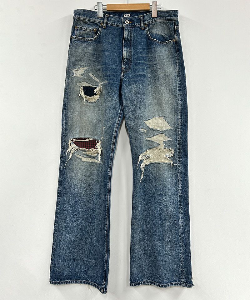KHOKI＞Faded Memory Denim Pants | MAKES ONLINE STORE