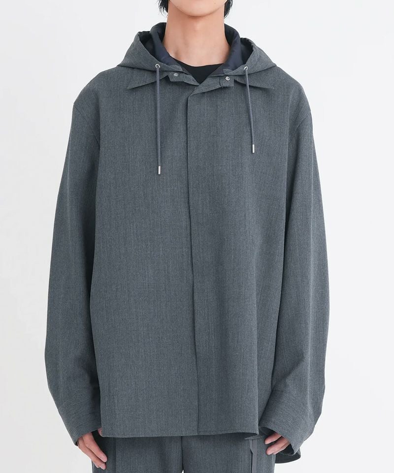 Tamme＞HOODED SHIRT | MAKES ONLINE STORE