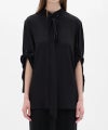 ＜Ann Demeulemeester＞DIEN STAND COLLAR LONG SHIRT