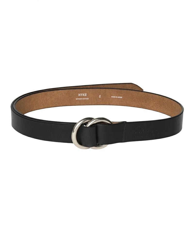 【新品未使用】HYKE 2020SS LOOK4 BELT ベルト HYKE＞LEATHER RING BELT | MAKES ONLINE STORE