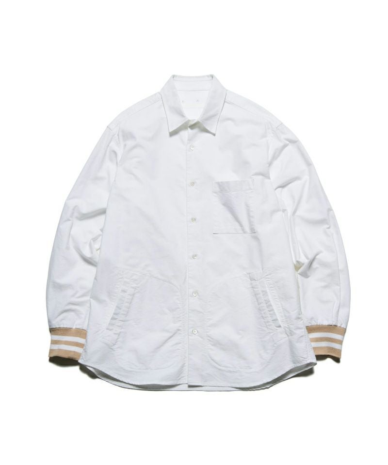 SOPHNET.＞RIBBED REGULAR COLLAR SHIRT | MAKES ONLINE STORE