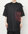 ＜ALMOSTBLACK＞KIMONO LAYRED BIG PRINT T-SHIRTS