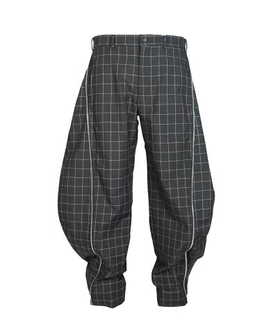 COMME des GARCONS HOMME PLUS＞エステルツイルウィンドーペン パンツ 