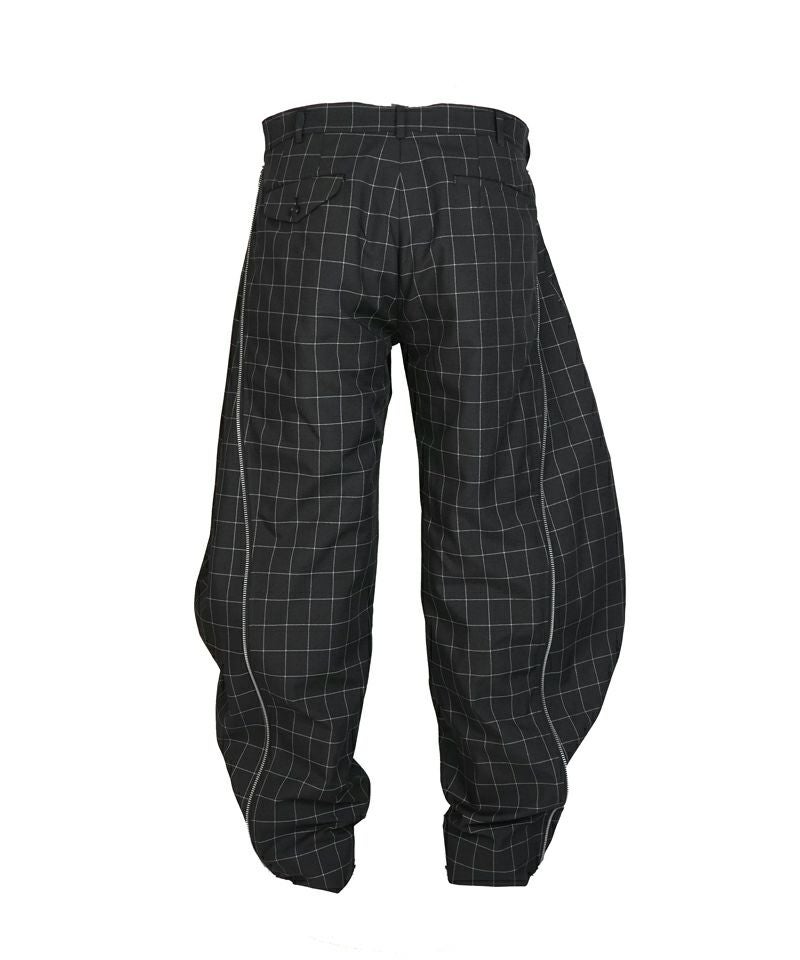 BLACK COMME des GARCONS　エステルツイル パンツ　24ss COMME des GARCONS HOMME PLUS＞エステルツイルウィンドーペン パンツ