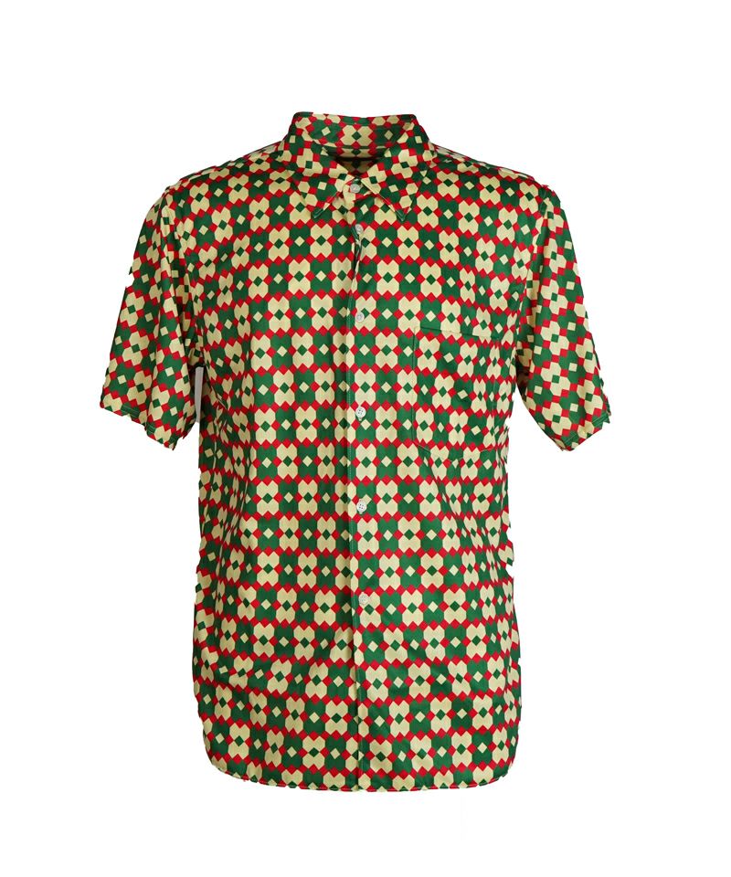 COMME des GARCONS HOMME PLUS＞エステルバックメッシュオンプリント3A