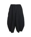 ＜BLACK COMME des GARCONS＞エステルギャバジン 製品後加工 パンツ (1Q-P003-052)