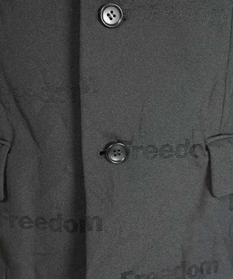 BLACK COMME des GARCONS＞エステルジャカードジャケット (Freedom