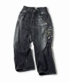 ＜GOLD＞11.5oz. DENIM 5POCKET BAGGY PANTS