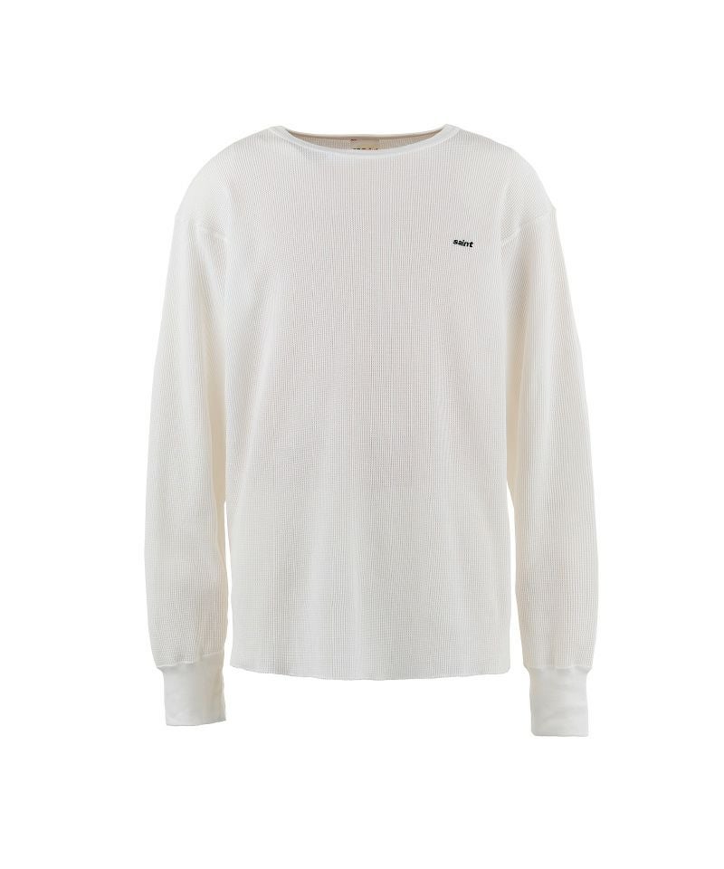 SAINT MICHAEL＞THARMAL SHIRT/WHITE | MAKES ONLINE STORE