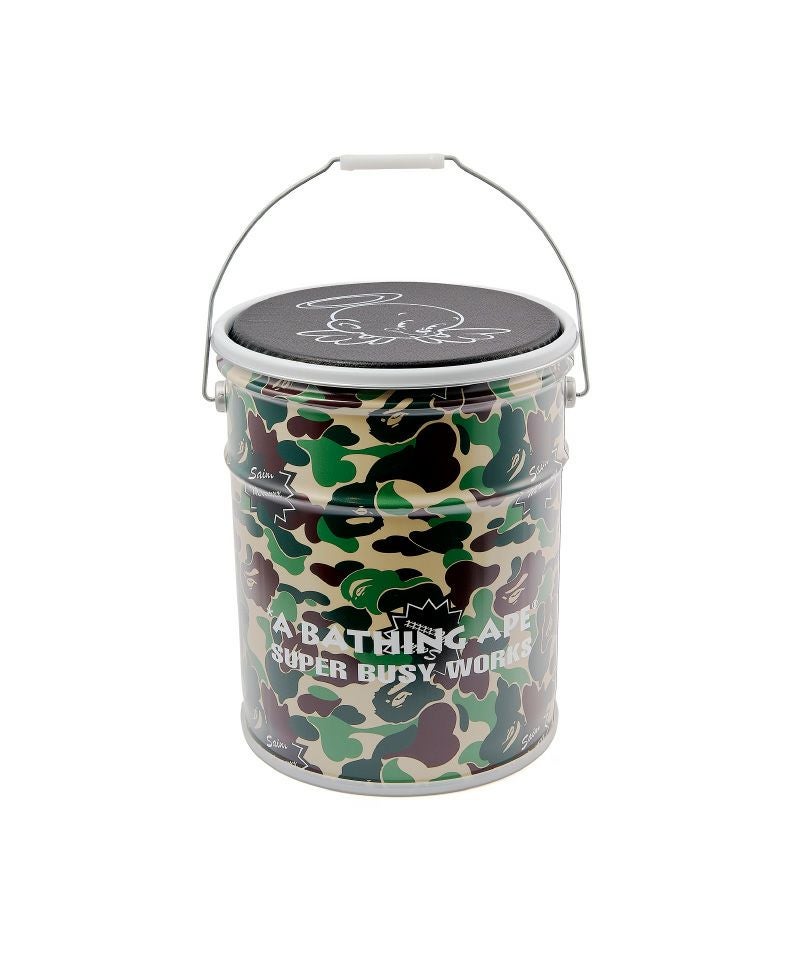 ＜SAINT MICHAEL＞BAPE__CAN STOOL/CAMO