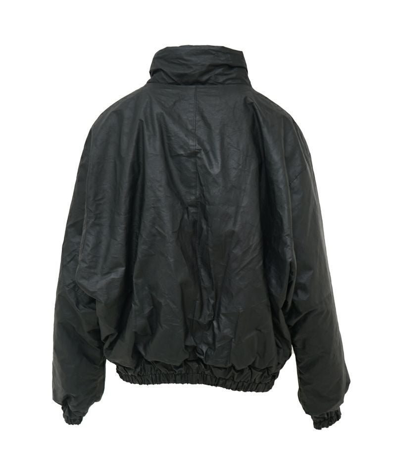 COMOLI＞ペーパーレザー パデッドジャケット | MAKES ONLINE STORE