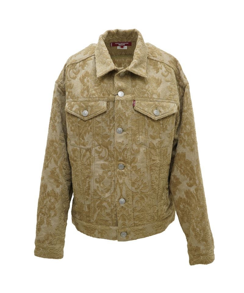 ＜JUNYAWATANABE MAN＞エステルパイルダマスクLevi's Wネームジャケット