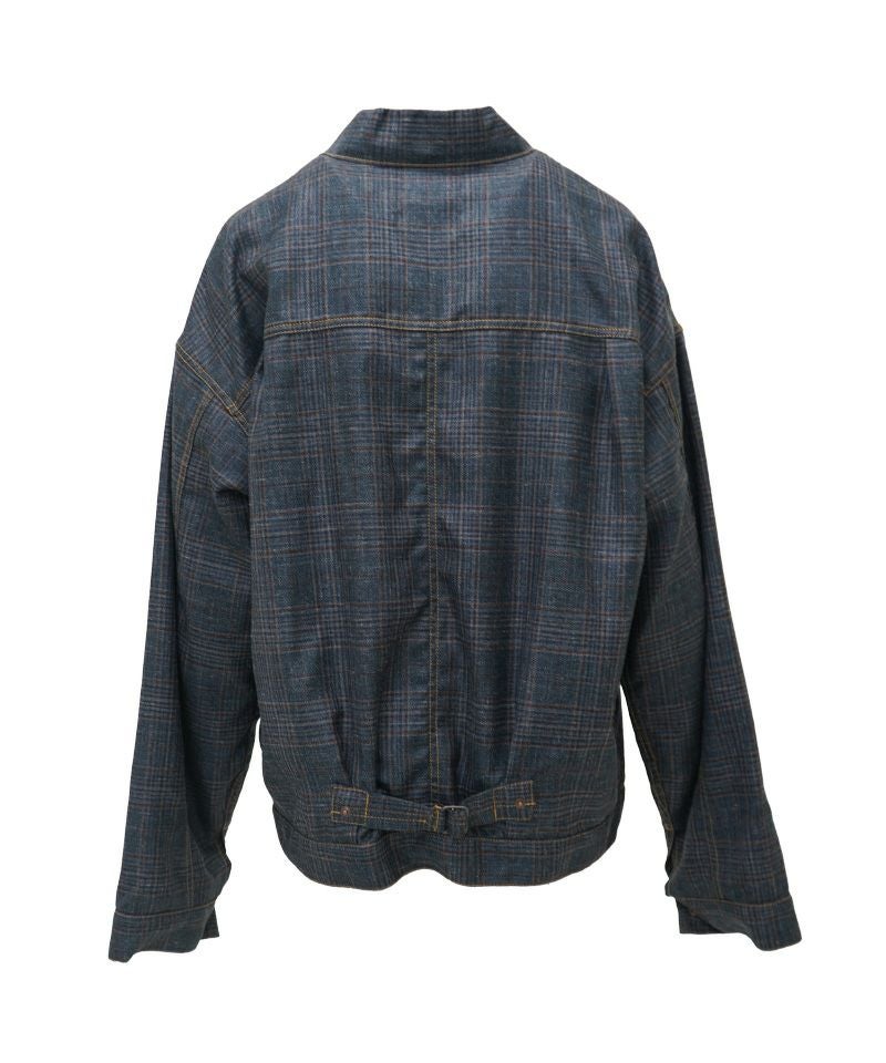 新品 eYe JUNYA WATANABE Levi's Wネーム ジャケット eYe JUNYAWATANABE MAN＞ウールシルクチェックLevi's Wネーム