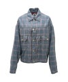 ＜eYe JUNYAWATANABE MAN＞ウールチェックLevi's Wネーム ジャケット