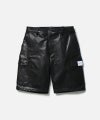 ＜NEIGHBORHOOD＞LEATHER CARGO SHORT PANTS