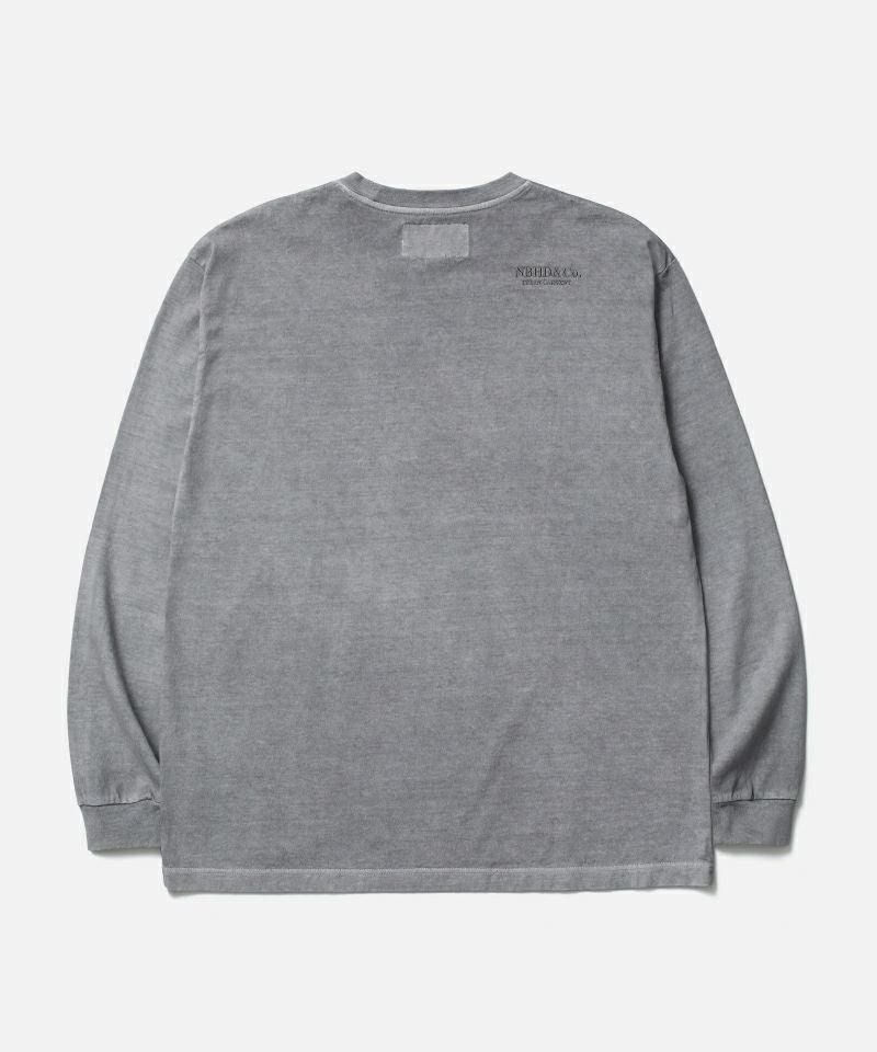 NEIGHBORHOOD＞PIGMENT DYED CREWNECK LS | MAKES ONLINE STORE