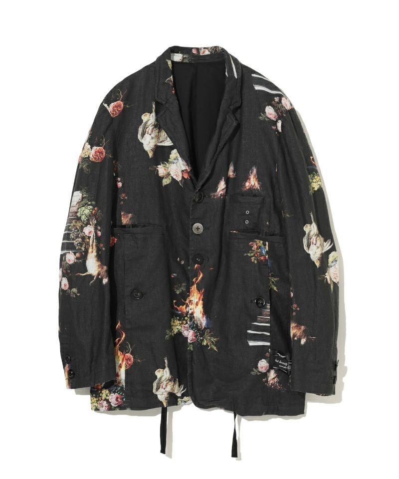 UNDERCOVER>EMMA総柄リネンワイヤーラベル3BJKT | MAKES ONLINE STORE UNDERCOVER>EMMA総柄リネンワイヤーラベル3BJKT | MAKES ONLINE STORE