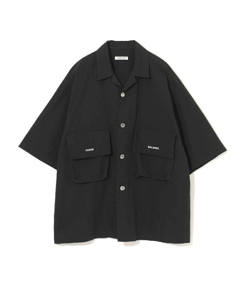 ◆ UNDER COVER ◆ 24SS Peビエラ長袖開襟シャツ UNDERCOVER＞Coワッシャー袋PK半袖開襟シャツ | MAKES ONLINE STORE