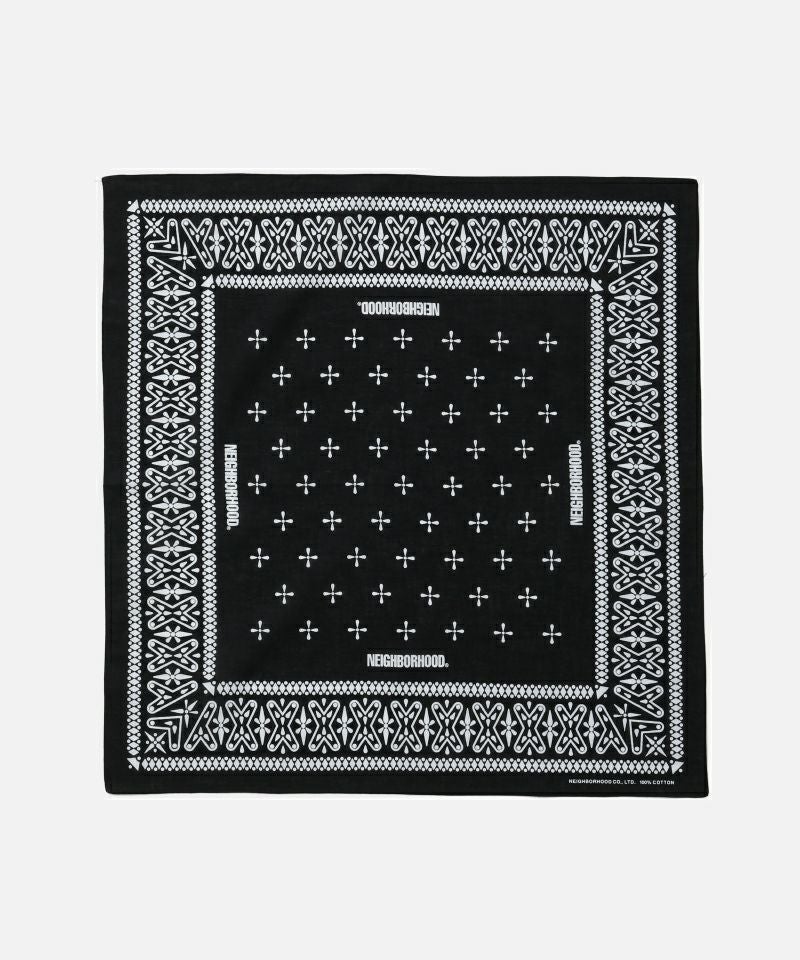 ＜NEIGHBORHOOD＞CROSS PATTERN BANDANA